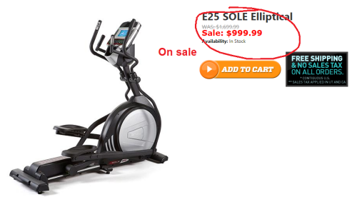 sole e25 elliptical on sale